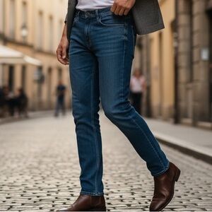 Levi's Classic Blue Straight Denim